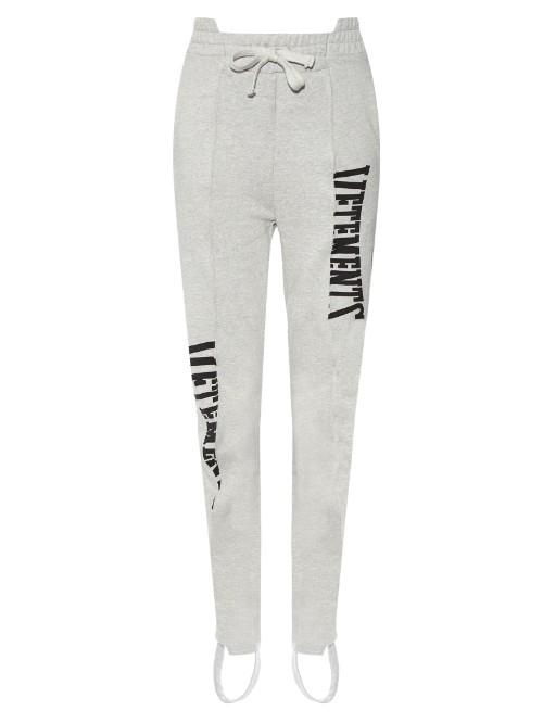 Vetements Logo-printed Jersey Track Pants