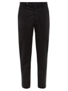 Matchesfashion.com Namacheko - Shil Wool Slim Fit Trousers - Mens - Black