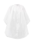Matchesfashion.com Jil Sander - Oversized Tunic Top - Womens - White