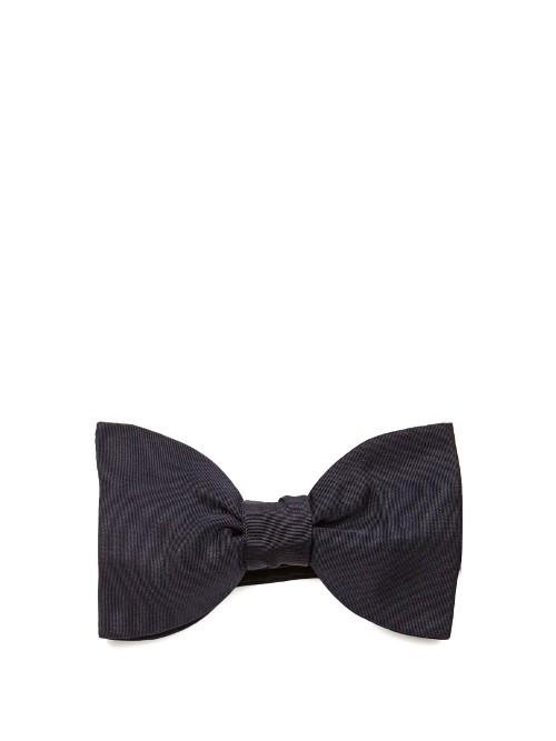 Lanvin Silk Grosgrain Bow Tie