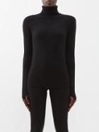 Holden - Airwarm Merino-blend Base-layer Sweater - Womens - Black