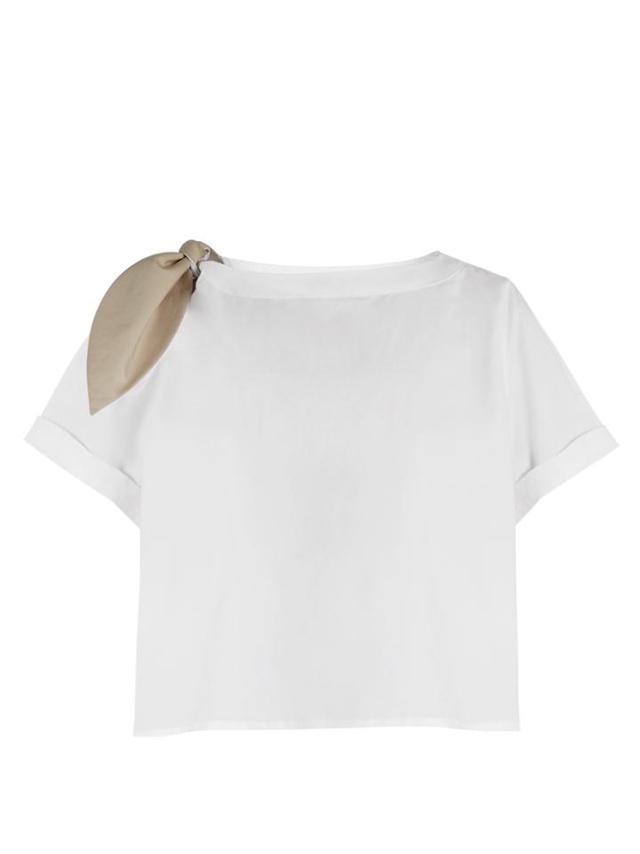 Johanna Ortiz La Sierra Cotton-blend Poplin Top