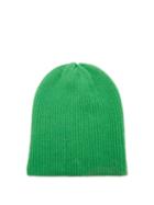 The Elder Statesman - Watchman Cashmere Beanie Hat - Womens - Green