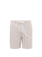 Matchesfashion.com Onia - Charles Striped Swim Shorts - Mens - Multi