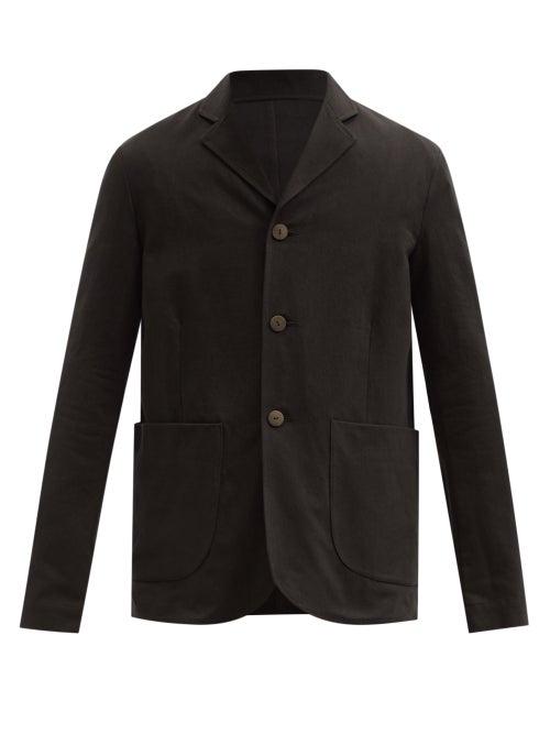Matchesfashion.com Toogood - The Metalworker Cotton-drill Jacket - Mens - Black