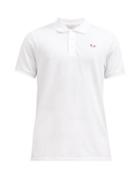 Matchesfashion.com Maison Kitsun - Tricolour Fox Cotton Polo Shirt - Mens - White