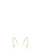 Matchesfashion.com Jade Trau - Ara Mini Diamond & 18kt Gold Hoops - Womens - Gold