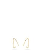 Matchesfashion.com Jade Trau - Ara Mini Diamond & 18kt Gold Hoops - Womens - Gold