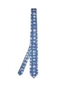Matchesfashion.com Prada - Whale Print Silk Twill Tie - Mens - Light Blue