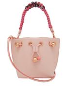 Matchesfashion.com Sophia Webster - Romy Mini Leather Bucket Bag - Womens - Light Pink