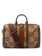 Gucci - Jumbo Gg-canvas Holdall - Mens - Beige