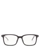 Matchesfashion.com Dior Homme Sunglasses - Technicity06f Square Acetate Glasses - Mens - Black