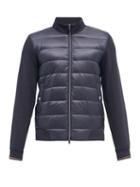 Mens Rtw Herno - Ultralight Funnel-neck Quilted Jacket - Mens - Navy