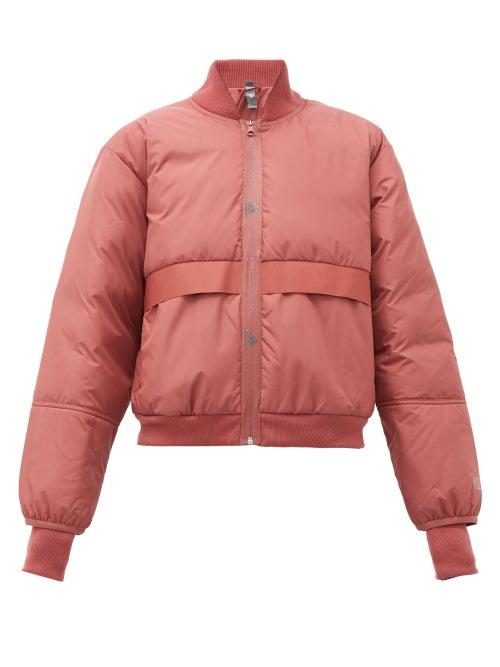Matchesfashion.com Adidas By Stella Mccartney - Padded Bomber Jacket - Womens - Red