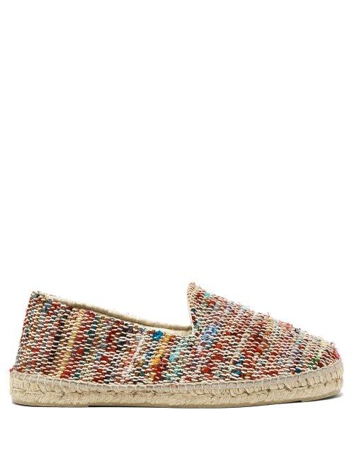 Matchesfashion.com Maneb - Yucatan Multicoloured Raffia Espadrilles - Mens - Multi