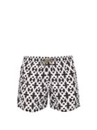 Okun Adinkra Boa-print Swim Shorts