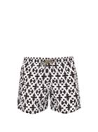 Okun Adinkra Boa-print Swim Shorts