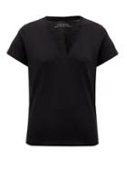 Matchesfashion.com Another Tomorrow - V-neck Organic-cotton T-shirt - Womens - Black