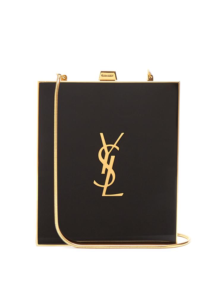 Saint Laurent Tuxedo Box Clutch