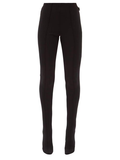 Matchesfashion.com Balenciaga - Dynasty Jersey Leggings - Womens - Black