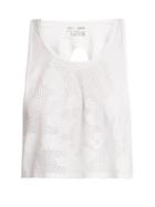 Matchesfashion.com Charli Cohen - Lumen Perforated Front Jersey Cropped Top - Womens - White