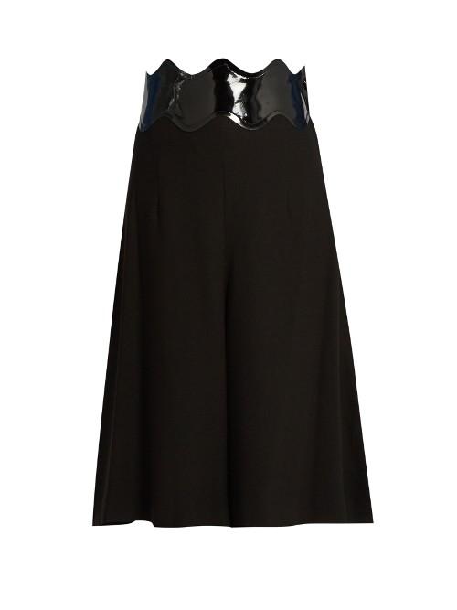 Toga Waved-waistband Crepe Culottes