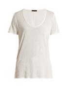 Matchesfashion.com The Row - Stilton Jersey T Shirt - Womens - White