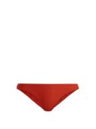 Matchesfashion.com Asceno - Textured Bikini Briefs - Womens - Dark Orange