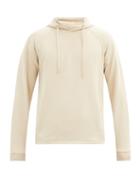 Matchesfashion.com Folk - Rivet Cotton-jersey Hooded Sweatshirt - Mens - Beige
