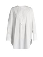 Jil Sander Cassiopea Oversized Striped Cotton Shirt