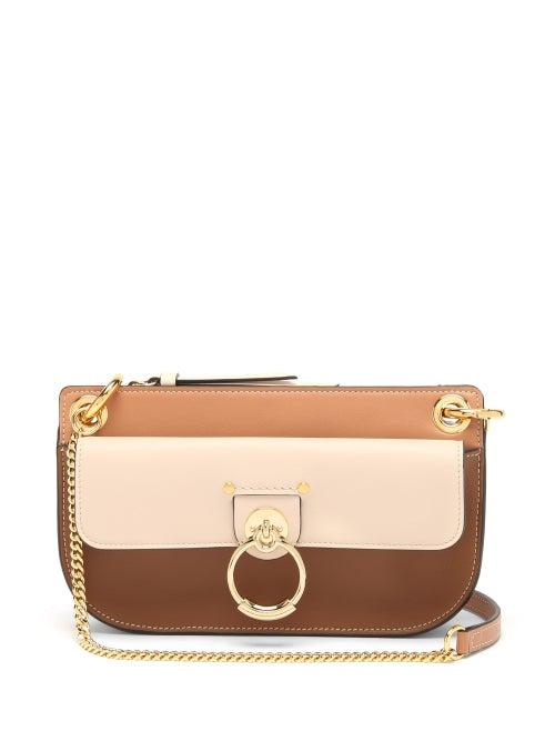 Matchesfashion.com Chlo - Tess Mini Leather Cross-body Bag - Womens - Tan Multi