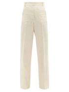 Matchesfashion.com Weekend Max Mara - Siamese Trousers - Womens - Cream