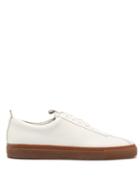 Matchesfashion.com Grenson - Sneaker 1 Low Top Leather Trainers - Mens - White