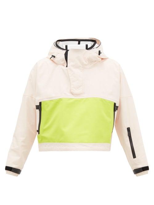 Matchesfashion.com Templa - Cropped Bio Shell Hooded Anorak - Womens - Pink