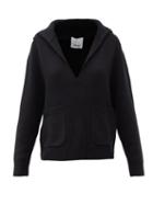 Matchesfashion.com Allude - Collared V-neck Cashmere Sweater - Womens - Black
