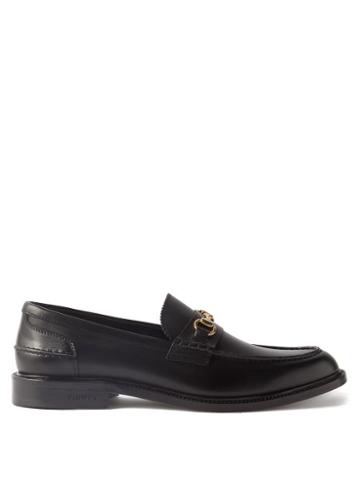 Vinnys - Townee Snaffle Leather Loafers - Mens - Black