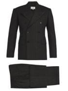 Maison Margiela Pinstripe Wool-felt Three-piece Suit