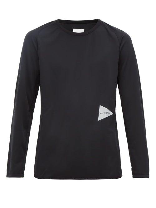 Matchesfashion.com And Wander - Technical Performance T Shirt - Mens - Black