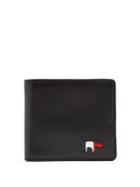 Maison Kitsuné Cut-out Logo Bi-fold Leather Wallet