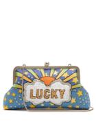 Sarah's Bag Lucky Embellished Clutch