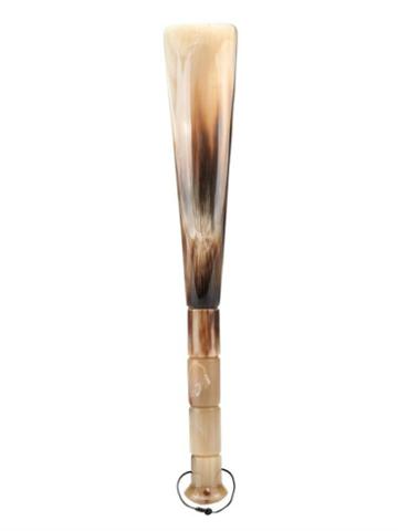 Matchesfashion.com Lorenzi Milano - Zebu Shoe Horn - Mens - Beige