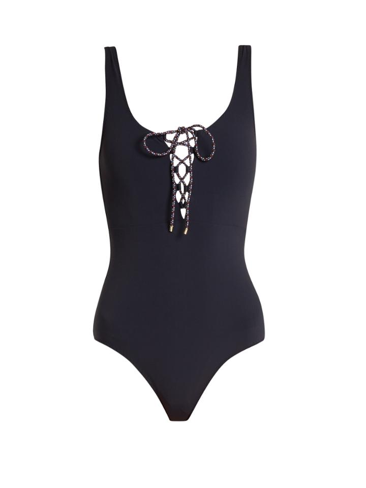 Stella Mccartney Lace-up Swimsuit