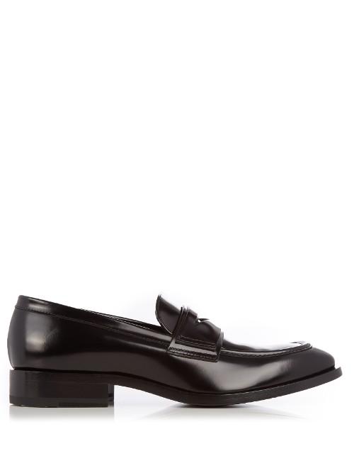Jil Sander Moccasin Leather Loafers