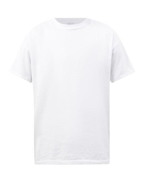 John Elliott - University Cotton-jersey T-shirt - Mens - White