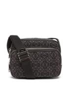 Loewe - Anagram-jacquard Canvas Cross-body Bag - Mens - Black