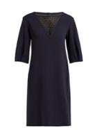 Matchesfashion.com Max Mara Studio - Frank Dress - Womens - Navy