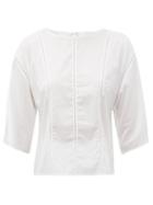 Matchesfashion.com Merlette - Foresta Cotton Blouse - Womens - White