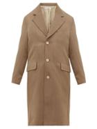 Matchesfashion.com Our Legacy - Dolphin Single Breasted Gabardine Coat - Mens - Green