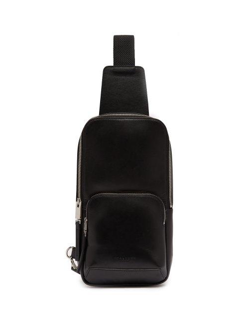 Matchesfashion.com 1017 Alyx 9sm - Leather Belt Bag - Mens - Black