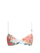 Mara Hoffman Arcadia Coral-print Bikini Top